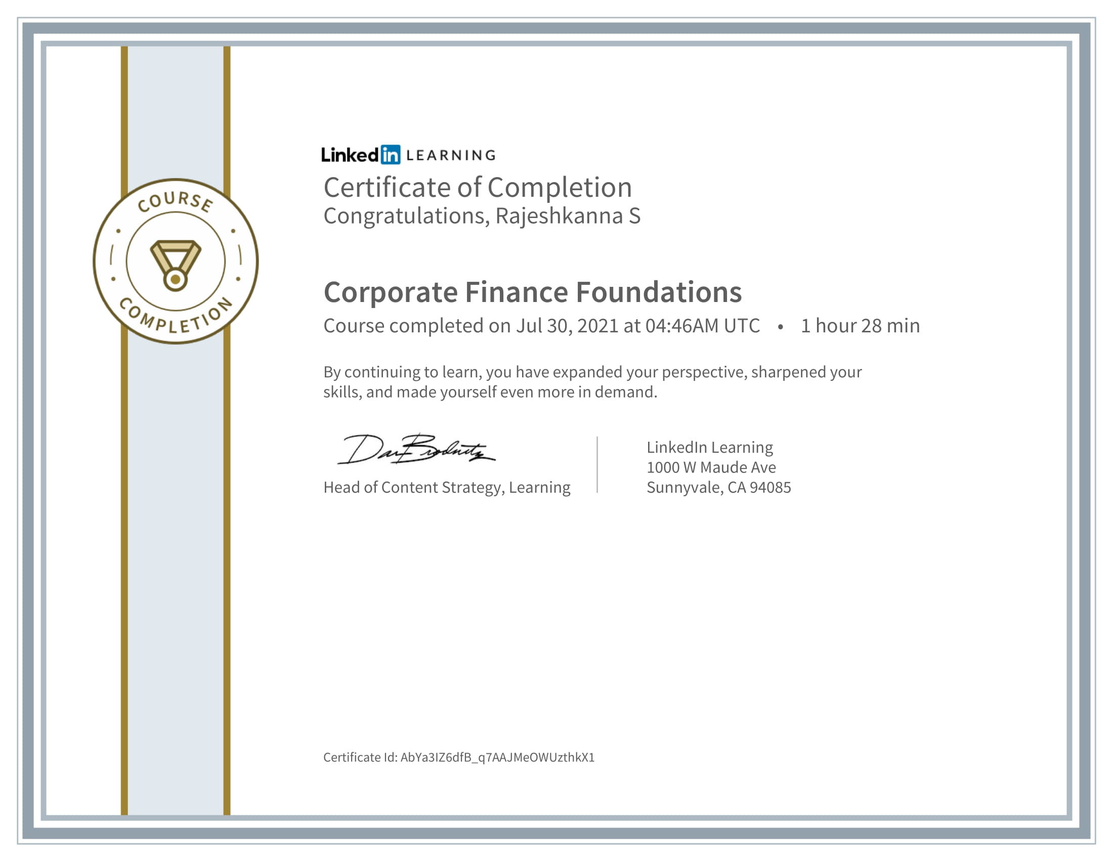 Corporate Finance Foundations