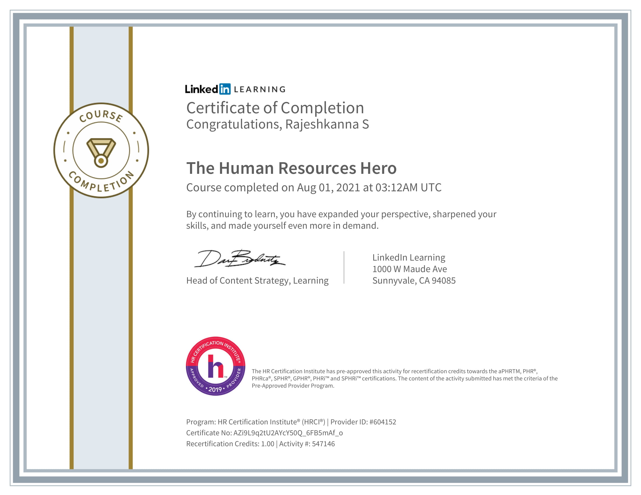 The Human Resources Hero
